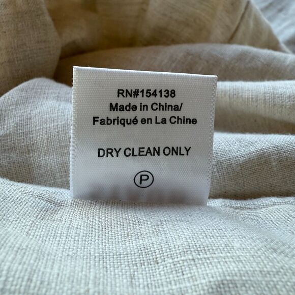 NWT STAUD Caravaggio Draped 100% Linen Maxi Dress in Natural Size 0 - Picture 11 of 15